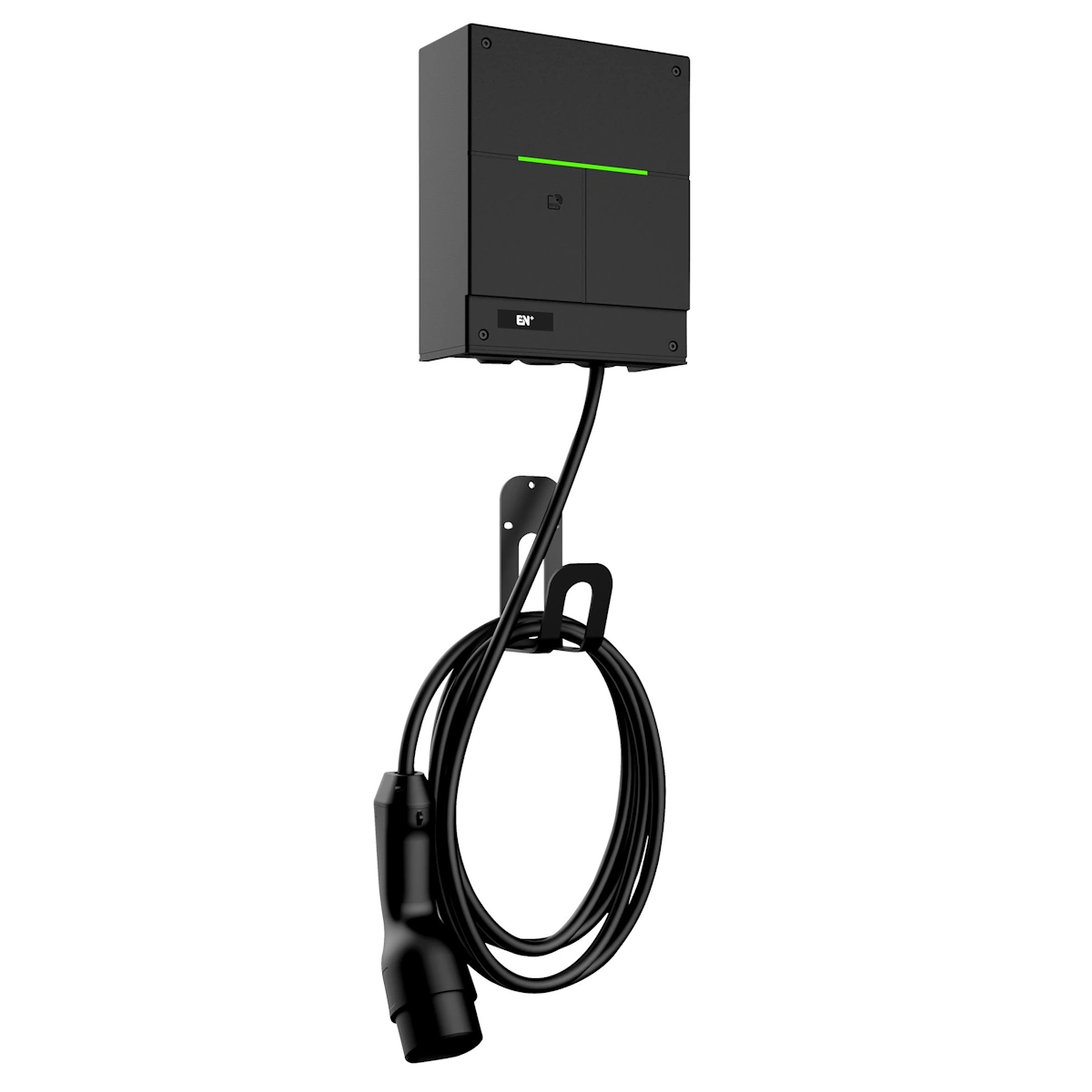 Ladeboks Evon Start 16A 11kW 400V 3Poler+N+J Kabel 5m Type-2 IP54 Sort EN+ 2701240