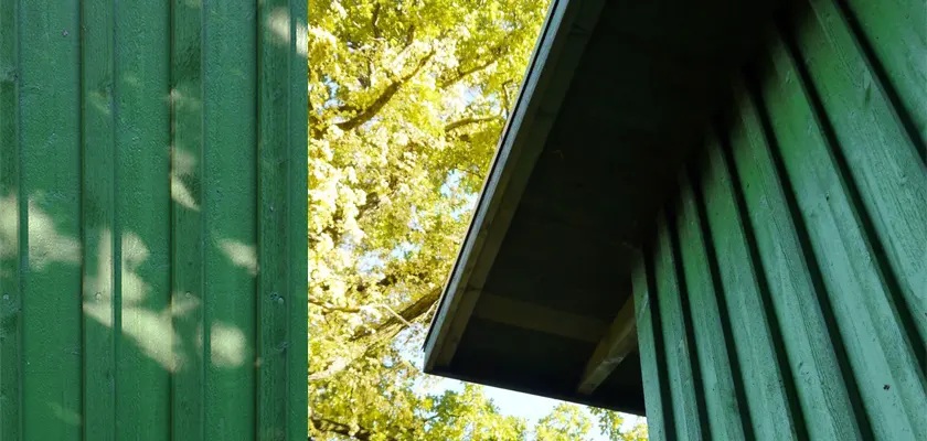 gröntjära grön grönt pigment auson trätjära fasad timmer trä