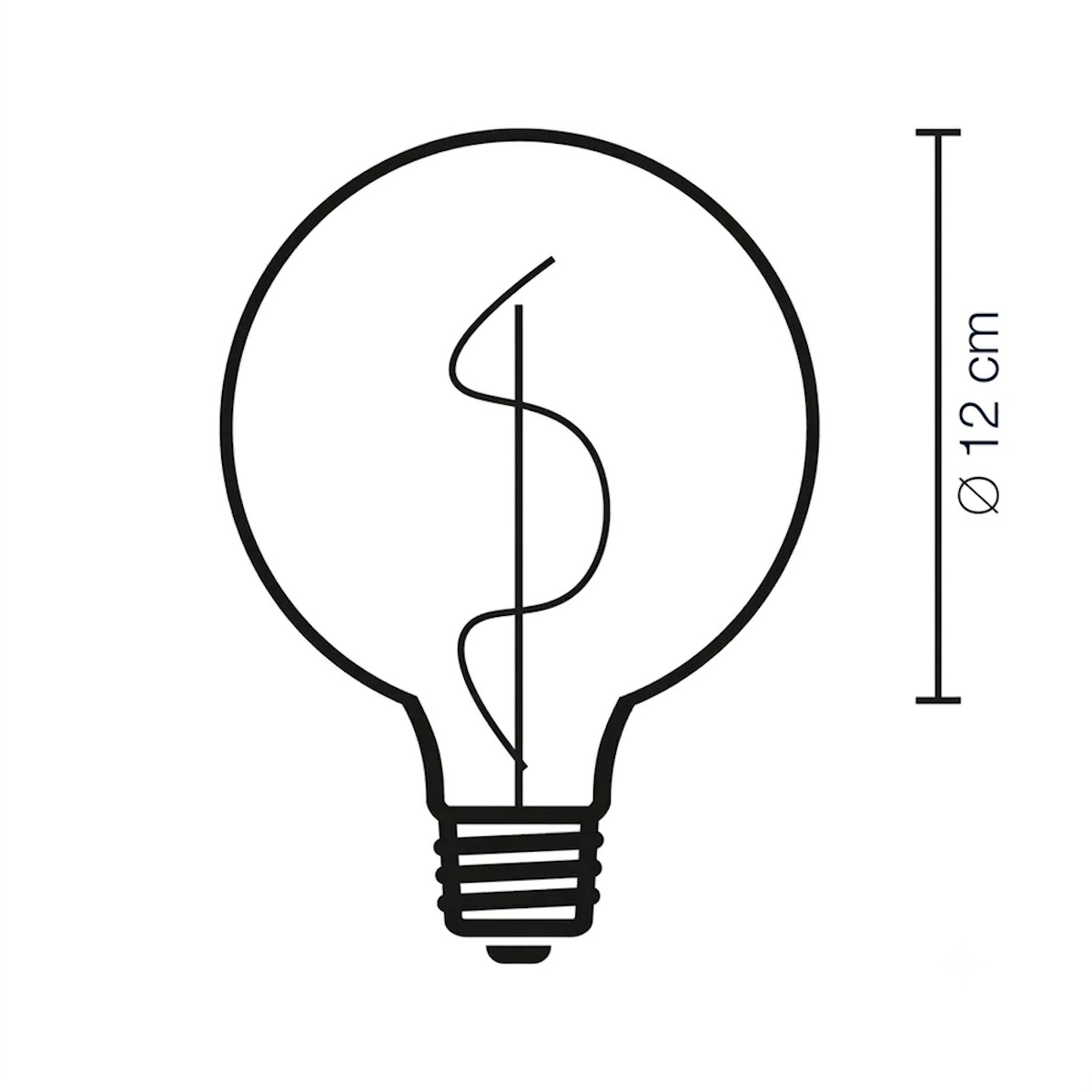 Deco Bulb XL E27 0,3W 12V 30lm IP44 Vintage LightsOn