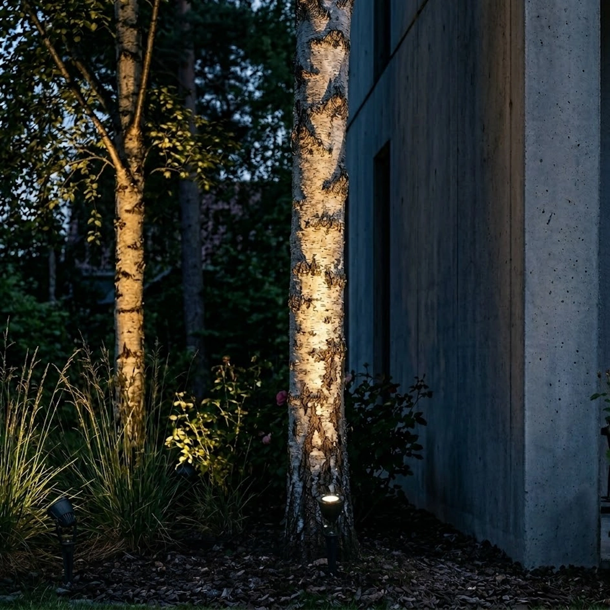 Luminus Markspot 5W 12V 300lm IP65 Mørkegrå LightsOn