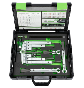 2-, 3-armad universell avdragarsats med extremt smala avdragarkrokar, K-2030-10-S-T