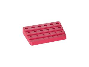 Plaststativ för borr, tomt, 1-13mm, 0,5mm stigning