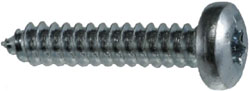 Kullrig plåtskruv, torx, RTS ST6.3x50 A4 STAR