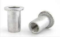 Blindnitmutter, öppen plan skalle PBMÖAL M8x16.5