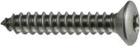 Kullerförsänkt plåtskruv, torx, KFTS ST6.3x38 A4 STAR