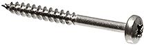 Kullrig universalskruv UKX 5x80/48 FZB POZI