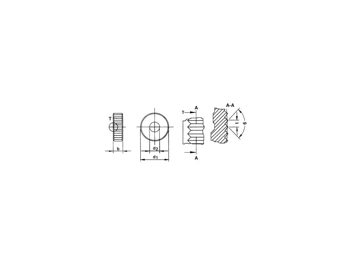 Lettringstrissa 25x8x6mm, P: 0,5mm med fas, form AA rak, QUICK