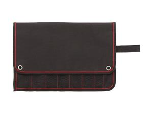 Rullväska, nylon, 8 fack, 375x455mm, Format