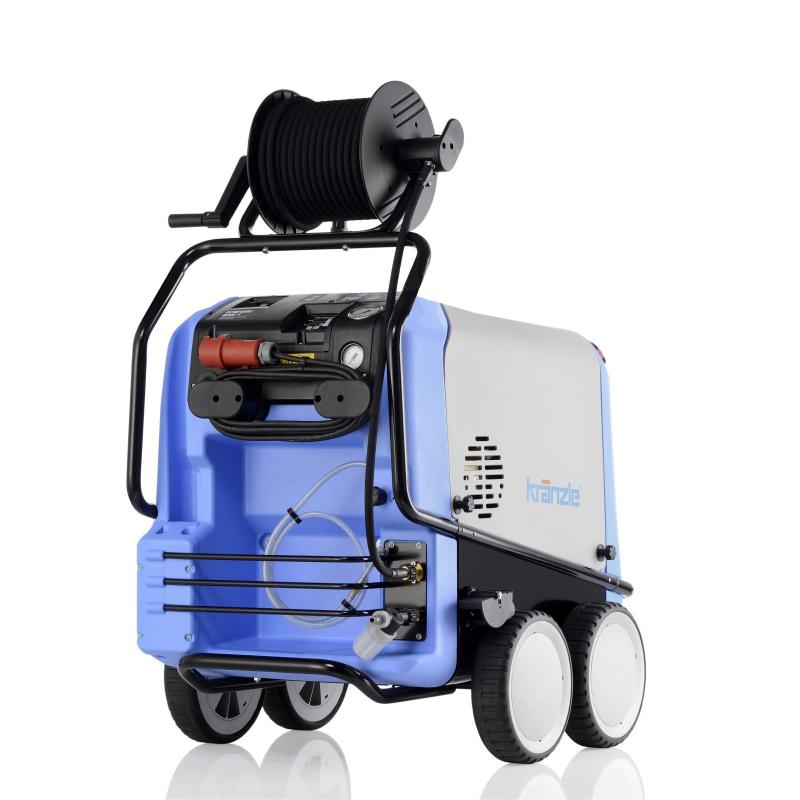 Hetvattentvätt THERM 895-1, 195 bar, 14,9 liter/min, med slangvinda D12