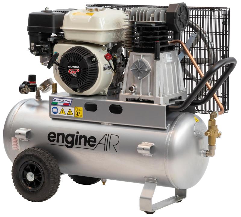 Kompressor, Bensin, 4,8 hk, 50 liter, 10 bar, Honda-motor