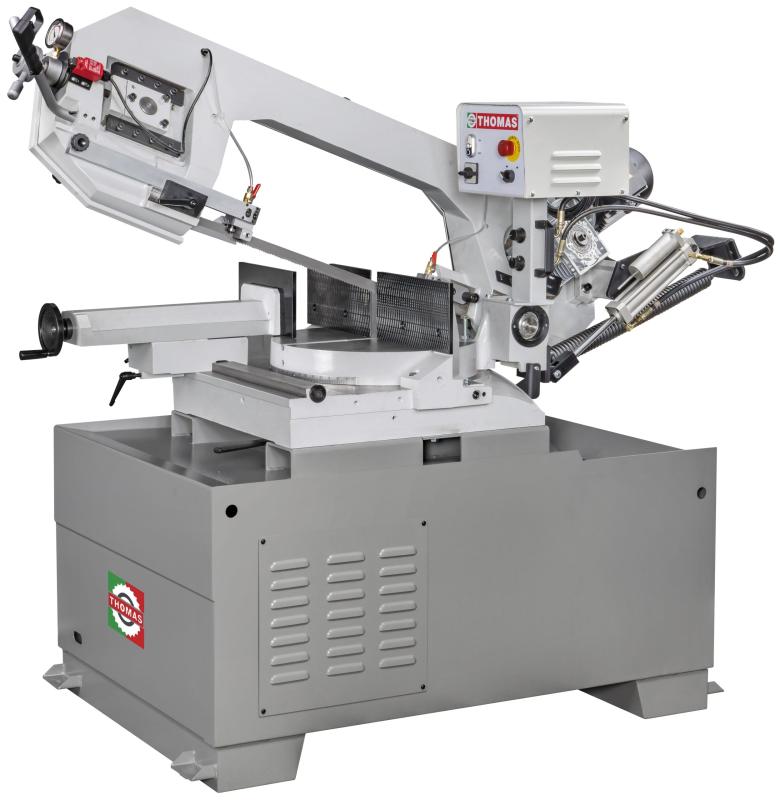 Bandsåg ZIP 38 D.A. 400V, hydraulisk, ställbar hastighet, inkl. stativ + blad