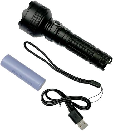 Ficklampa, laddningsbar 5000 lumen Turbo