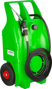 ​Dieseltank 100 liter Kärra 12V, 4 meter slang