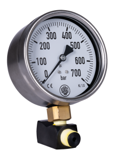 Manometer 700 bar, Kukko