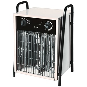 Värmefläkt 9 Kw 3-Fas, 9Kw 400 Volt