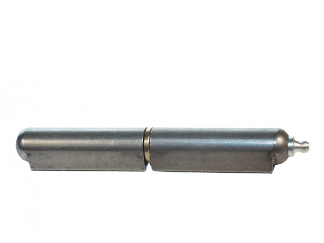 Svetsgångjärn 100 mm med smörjnippel, diam 16 mm