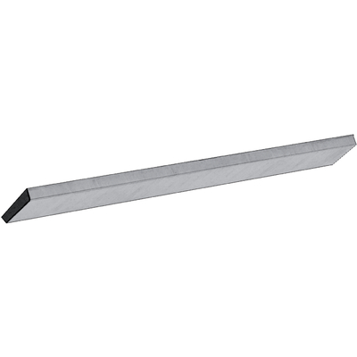 Sparskär Stick Dubbeltrapets HSS Co10, 20x3x140mm, form L, WILKE (20 x 3 x 140 mm)