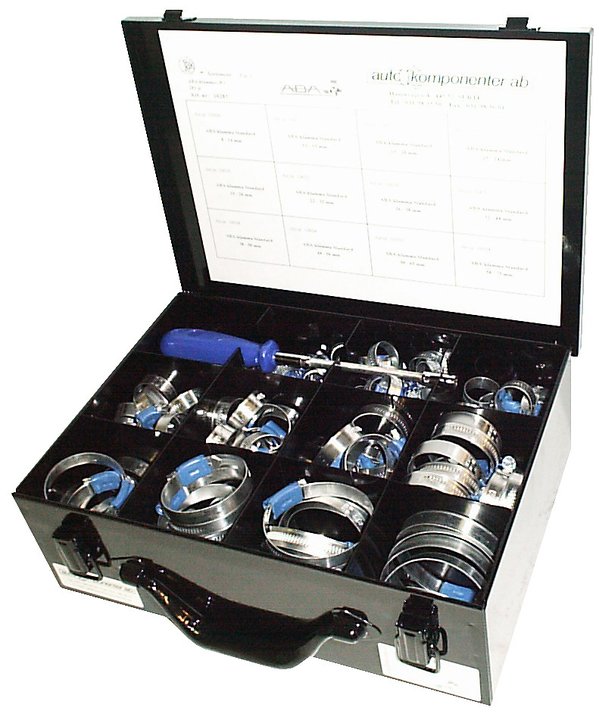 Sortiment Gummiklämmor FZB