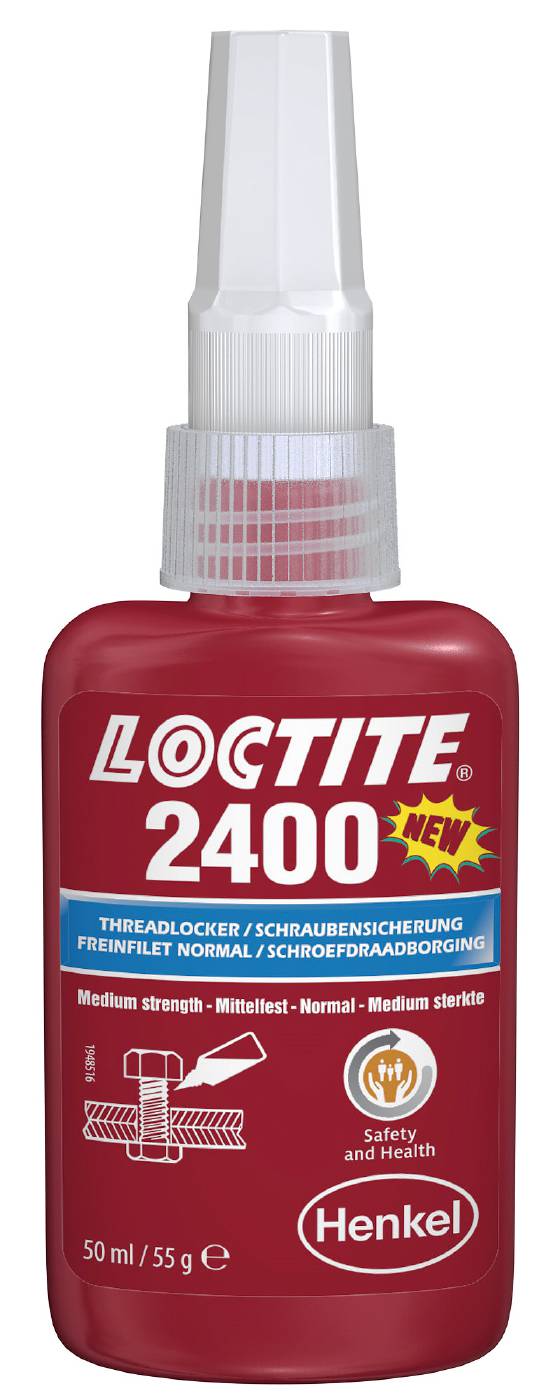 Loctite 2400 Gängsäkring Medelstark Miljövänlig 50 Ml