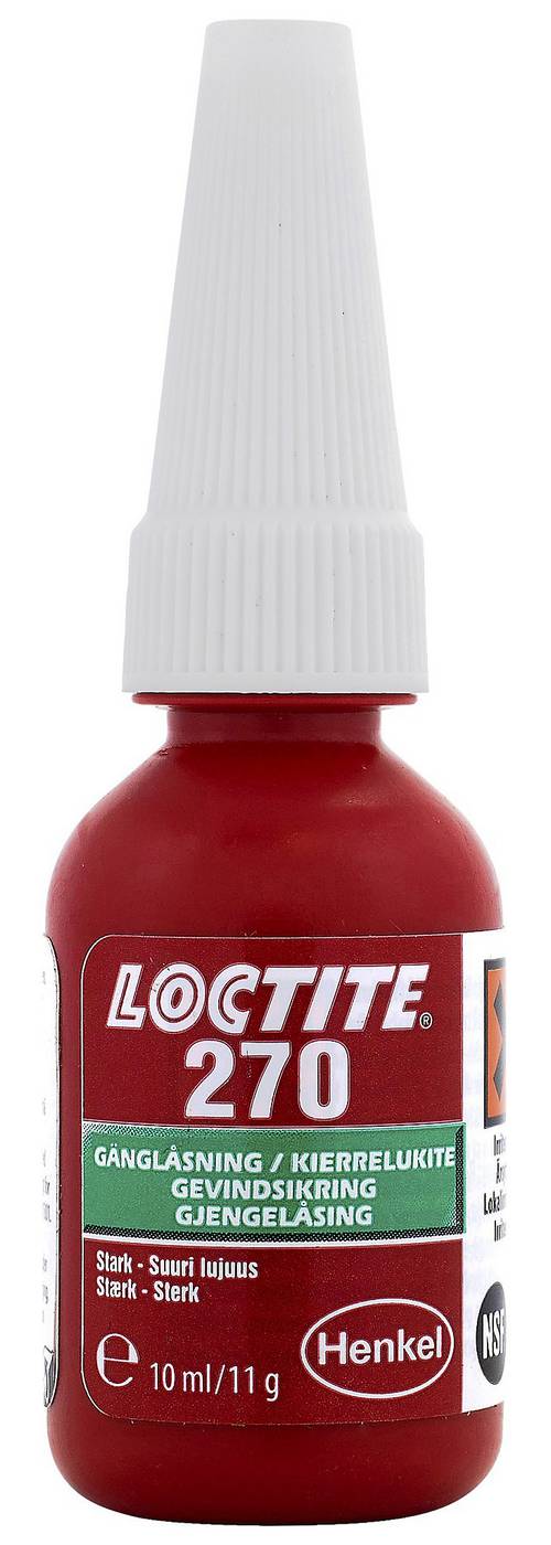 Loctite 270 Gängsäkring Stark 10 Ml