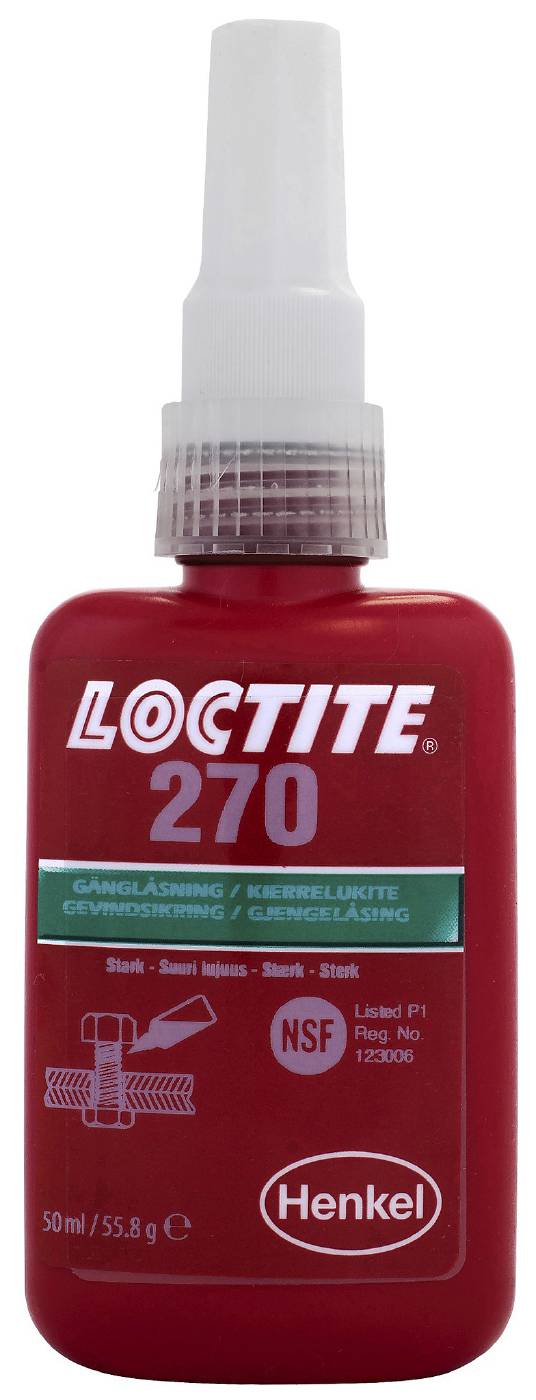 Loctite 270 Gängsäkring Stark 50 Ml