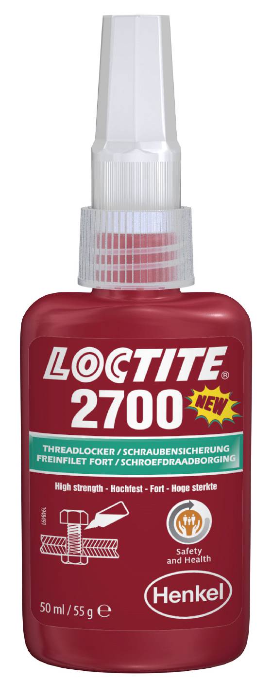 Loctite 2700 Gängsäkring Stark 50 Ml Miljövänlig