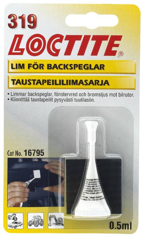 Lim Backspegel Loctite 319 0,5 ml