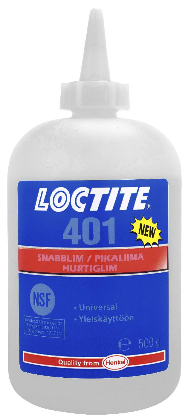 Loctite 401 Snabblim Universal 500 Gr