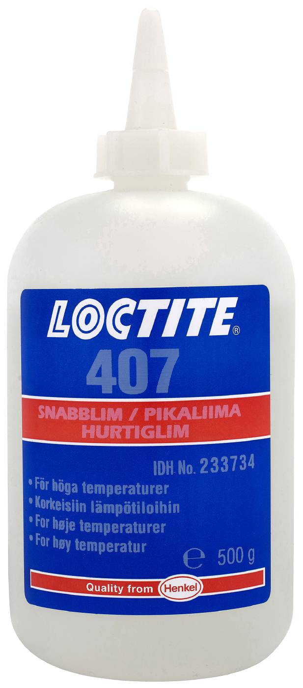 Lim Snabb Hög Temp. 407 500G