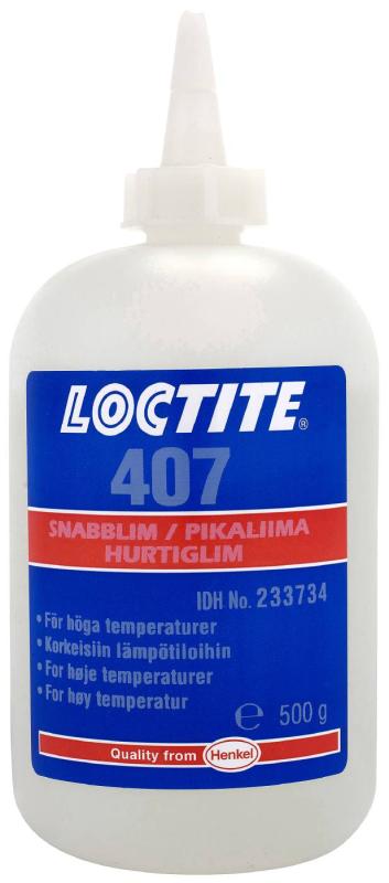 Loctite 407 Snabblim 500 gram