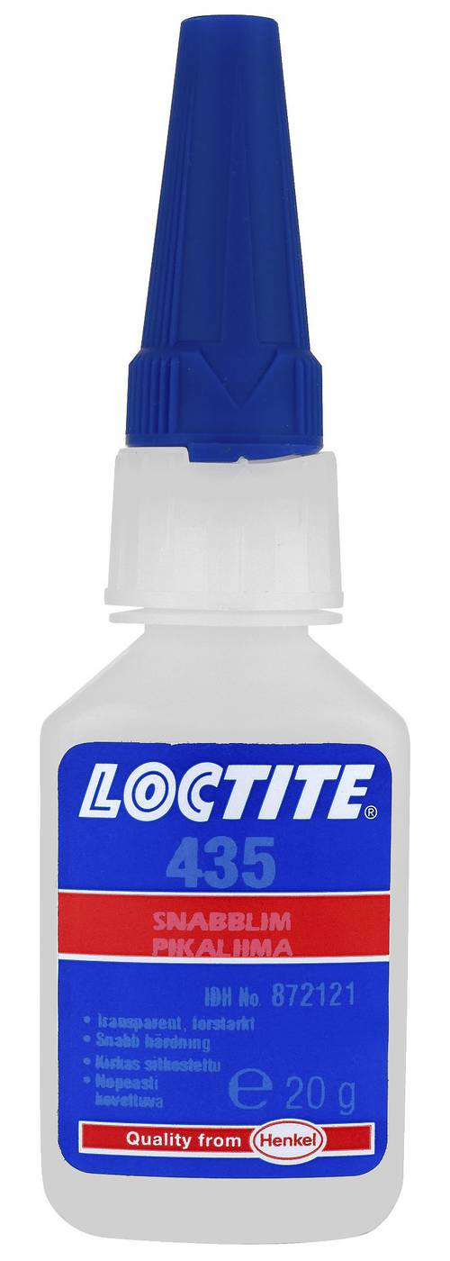 Loctite 435 Snabblim Förstärkt/Transp 20G