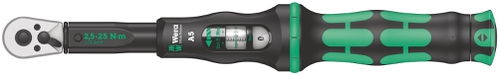 Momentnyckel, 1/4-Drivn Click-Torque 2,5-25Nm 1/4 "Wera