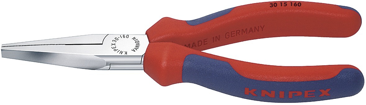 Griptång Långa Käftar, 140Mm, Huvud Förkromat, Flerkomponenthandtag, Knipex