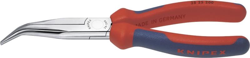 Mekanikertång 40°, 200Mm, Huvud Förkromat, Flerkomponenthandtag, Knipex