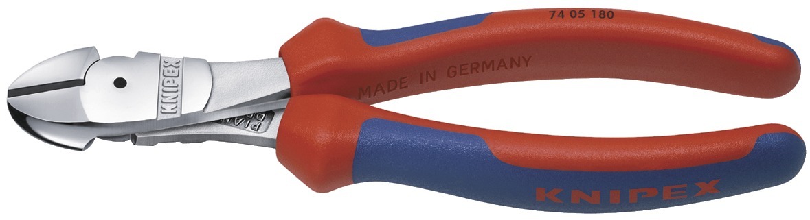 Kraft-Sidavbitare, 160Mm, Huvud Förkromat, Flerkomponenthandtag, Knipex