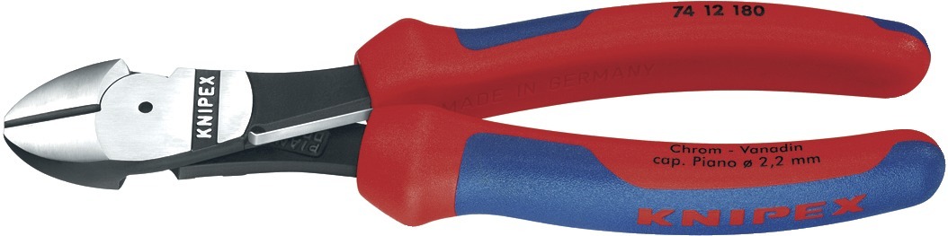 Kraft-Sidavbitare Med Utväxling, 160Mm, Huvud Förkromat, Flerkomponenthandtag, Knipex