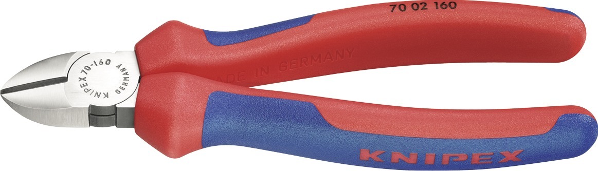 Sidavbitare, 125Mm, Huvud Polerat, Flerkomponenthandtag Knipex