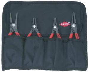 Precisionslåsringstång-Sats 4-Delar, För Innerringar J1+J2, För Ytterringar A1+A2, Knipex