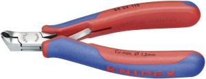 Elektroniksnedavbitare, 115Mm, Utan Fasett, Kort Huvud, Vinklad 27 °, Knipex