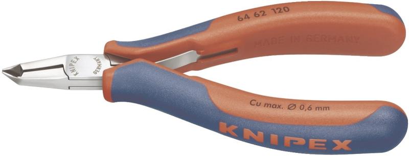 Elektroniksnedavbitare, 120Mm, Mini Skärkant Med En Liten Fasett, Knipex
