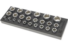 HYLSSATS I MM 1/2" fäste  24 DELAR TT800501 KR