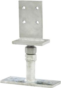 Stolpsko Typ A Med Platta, 8,0x70x110