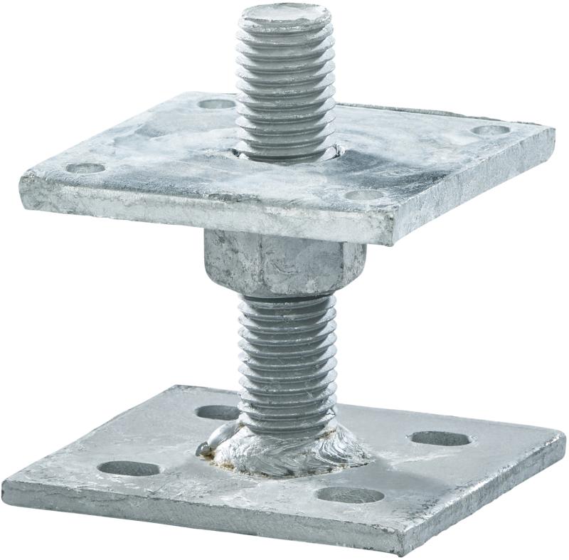 Stolpsko Med Platta, Justerbar I Höjdled, 6,0x90x110x70