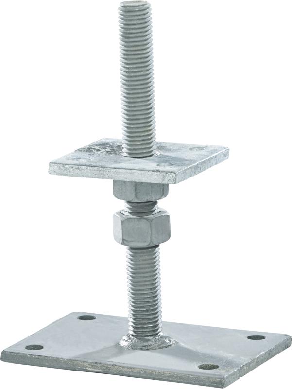 Stolpsko Med Platta, Justerbar I Höjdled, 6,0x200x140x100