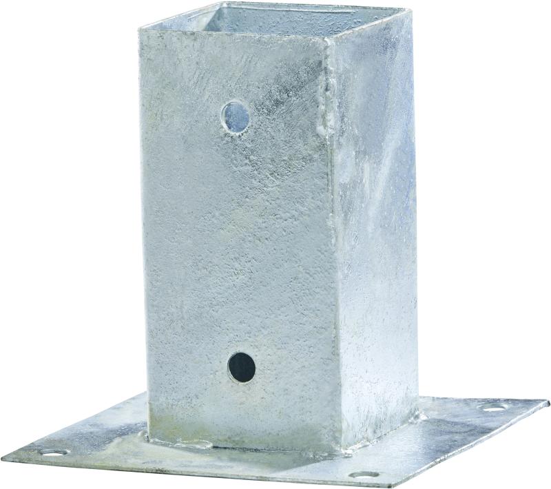 Stolpfäste Med Platta, 2,0x97x97x150