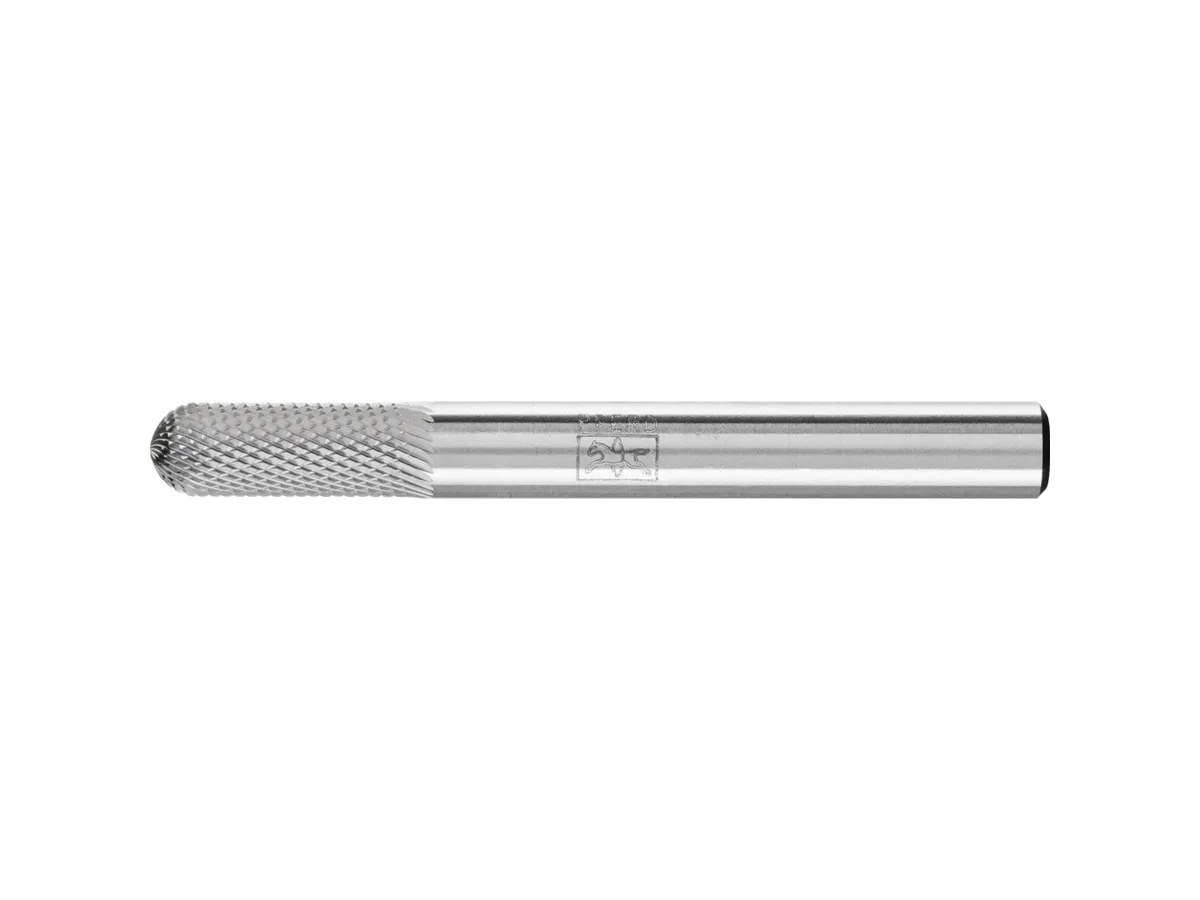 Roterande fil DIN 8032, Cylindrisk form med fullradieände WRC, tandning MICRO