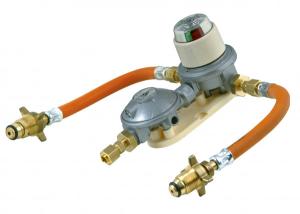 Automatisk Gasolomkopplare Ink.Reg 30 Mbar & Slangbrott (100-1100-000)
