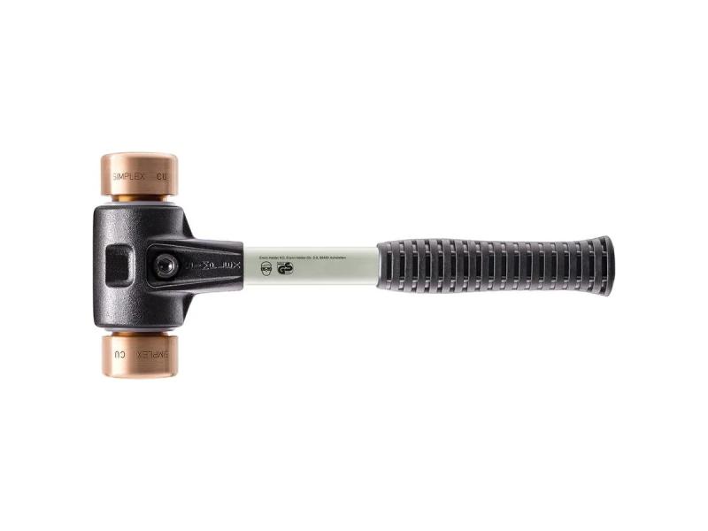 Studsfri hammare SIMPLEX, 40mm, Koppar