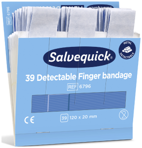 Fingerplåster Salvequick 6796 detekterbart