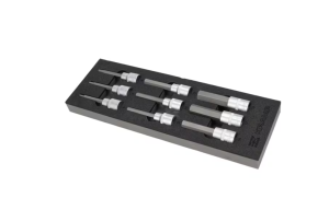 Insexhylsor långa sats r 1/2" 9 st Kramp